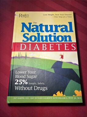 Reader’s Digest The Natural Solution to Diabetes Hardcover Book